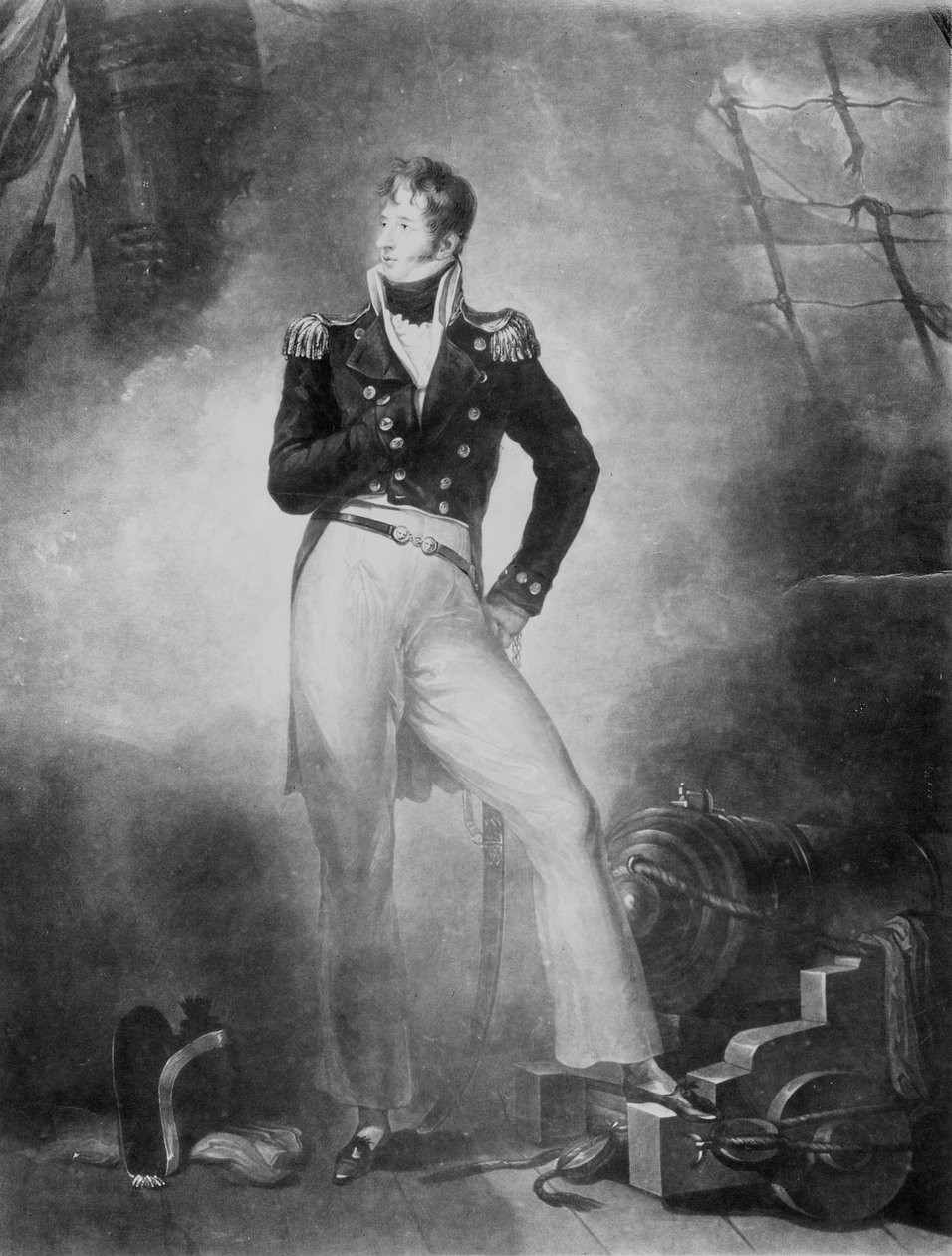 Almirante Thomas Cochrane, 10º Conde de Dundonald, grabado por Charles Turner, 1809 de Peter Eduard Stroehling