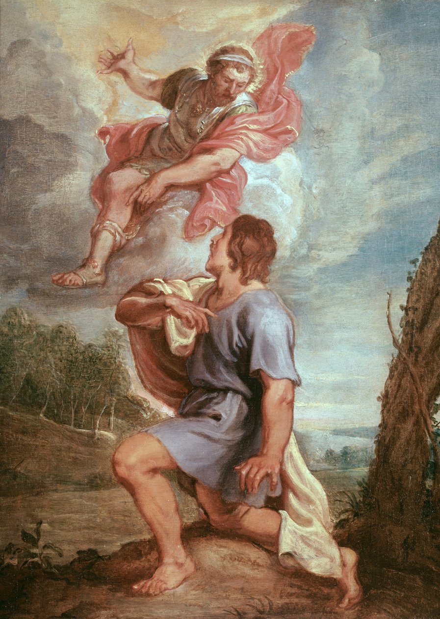 Eneas apareciendo a su hijo Ascanio de Peter Paul Rubens