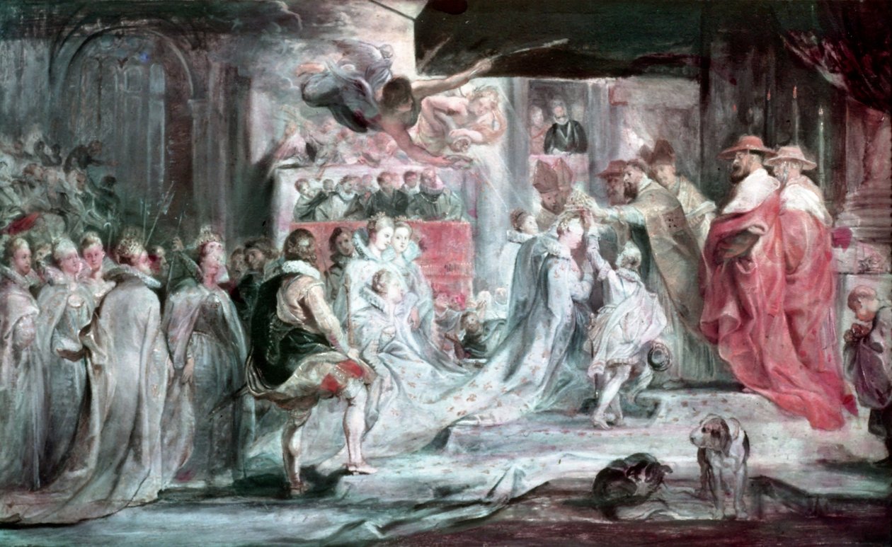 La coronación de María de Médicis de Peter Paul Rubens