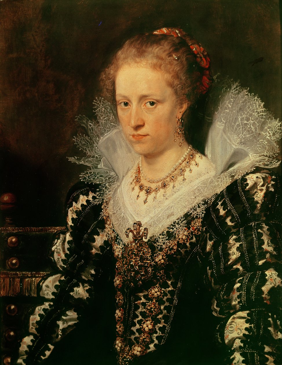 Retrato de Jacqueline van Caestre, esposa de Jean-Charles de Cordes de Peter Paul Rubens