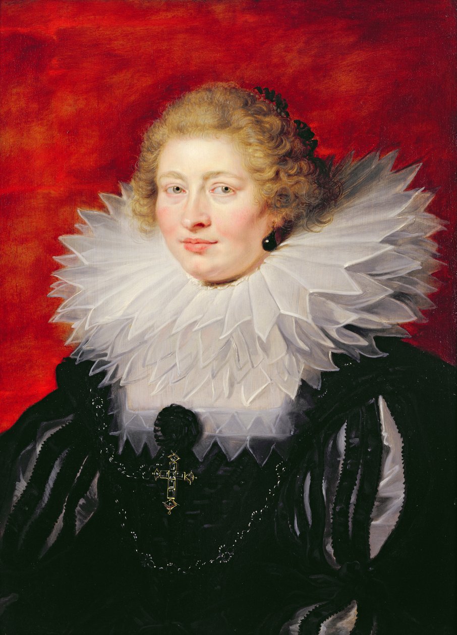Retrato de Madame de Vicq, 1625 de Peter Paul Rubens