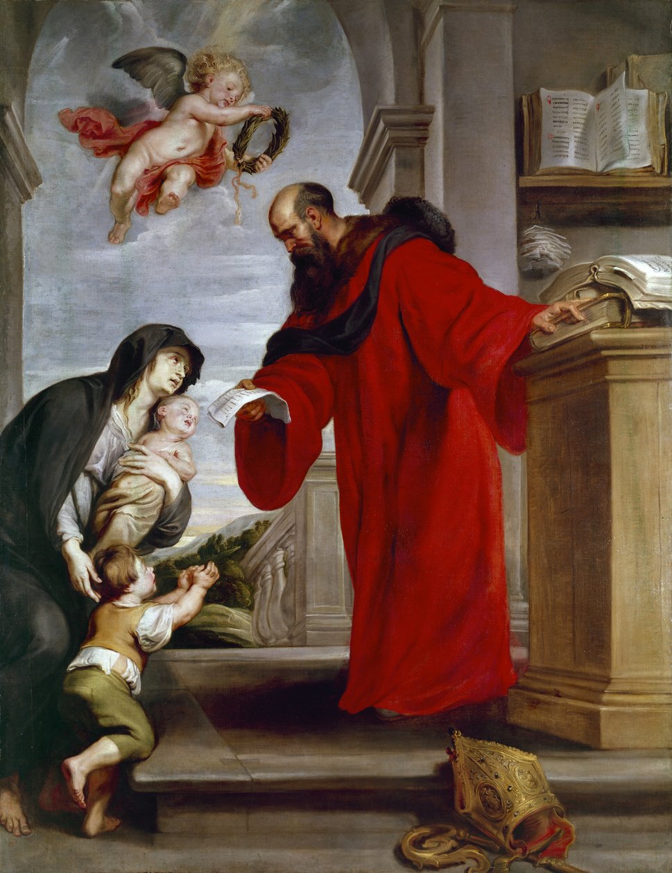 San Ivo de Tréguier, 1615 de Peter Paul Rubens