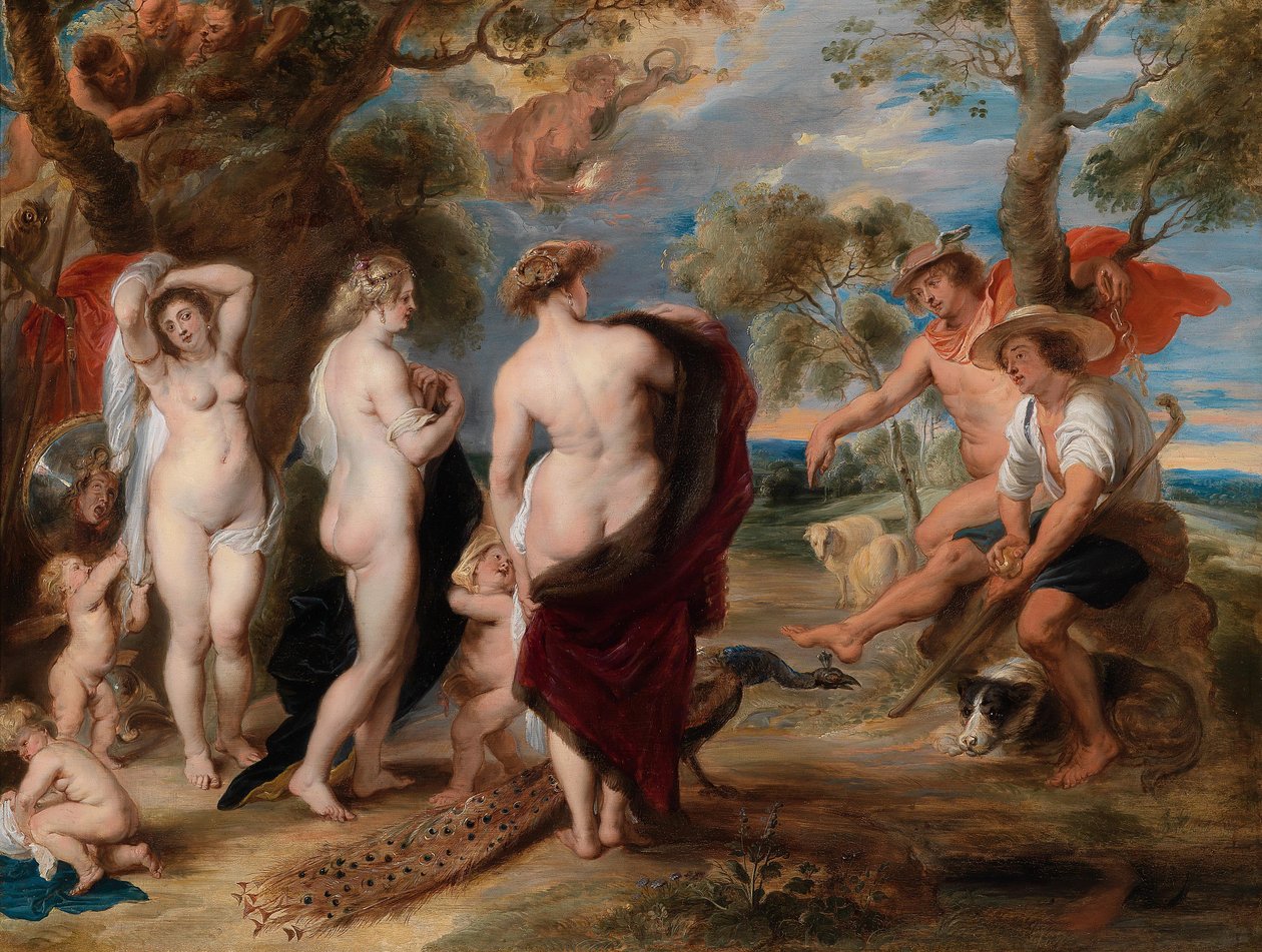 El juicio de Paris de Peter Paul Rubens