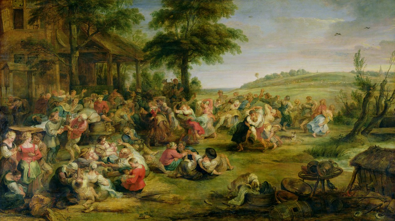 La kermesse, c.1635-38 de Peter Paul Rubens