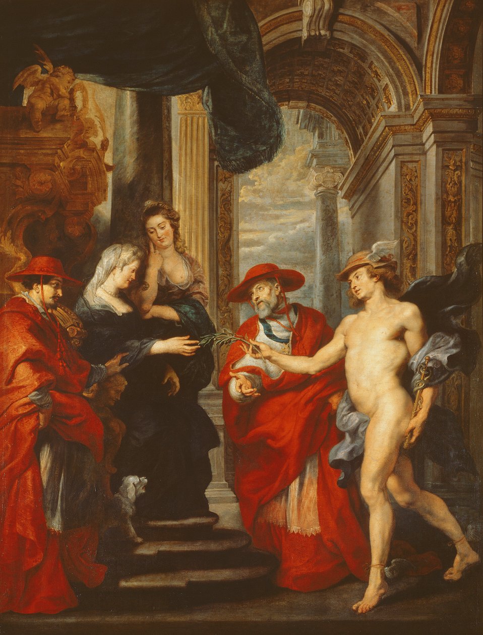 El ciclo de los Medici: El tratado de Angulema 30 de abril de 1619, 1621-5 de Peter Paul Rubens