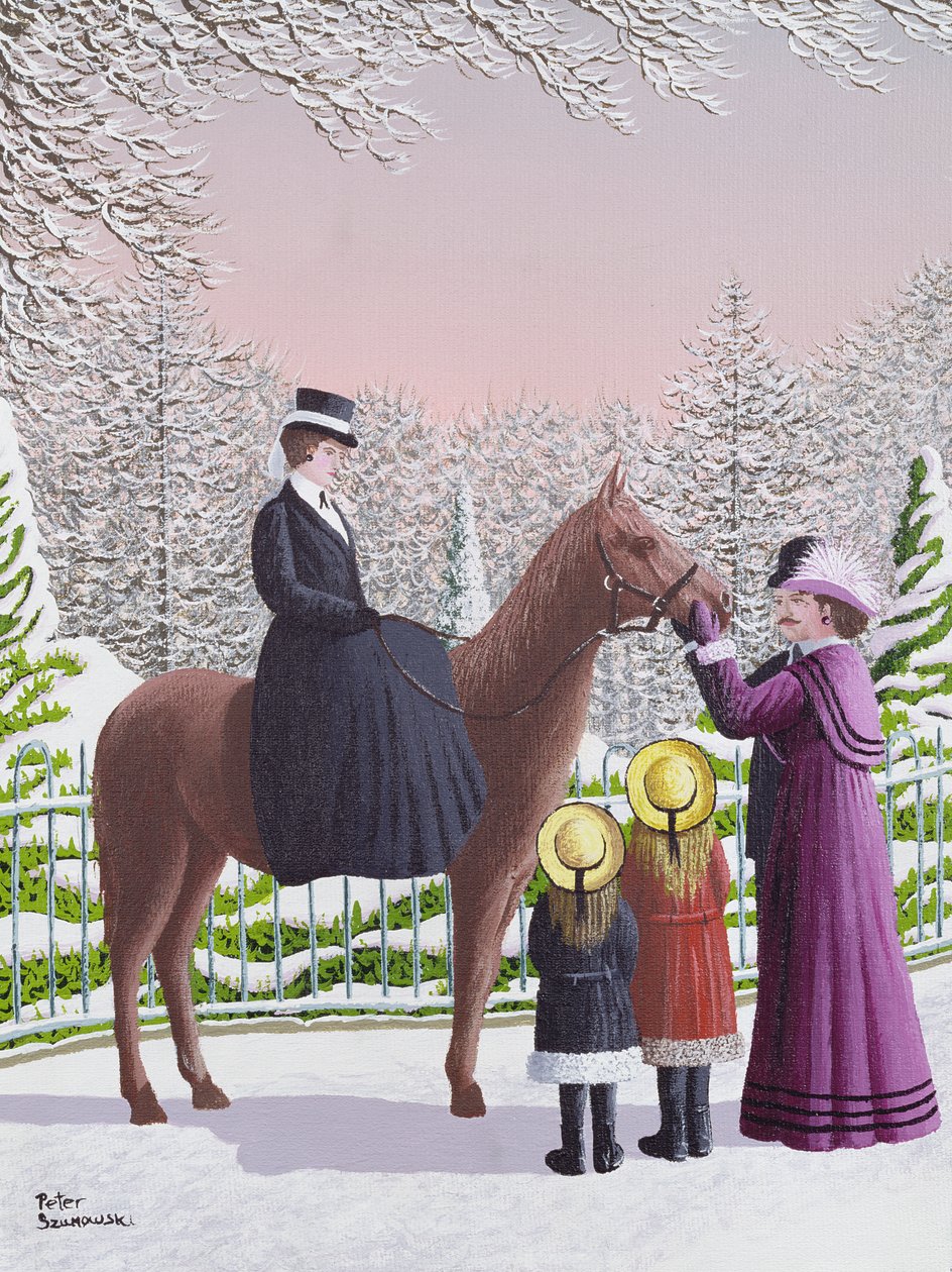 Dama a caballo de Peter Szumowski