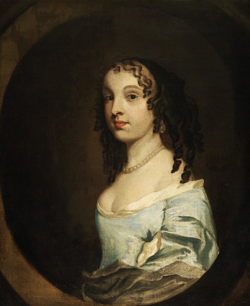 Retrato de una Dama en Azul de Peter Lely