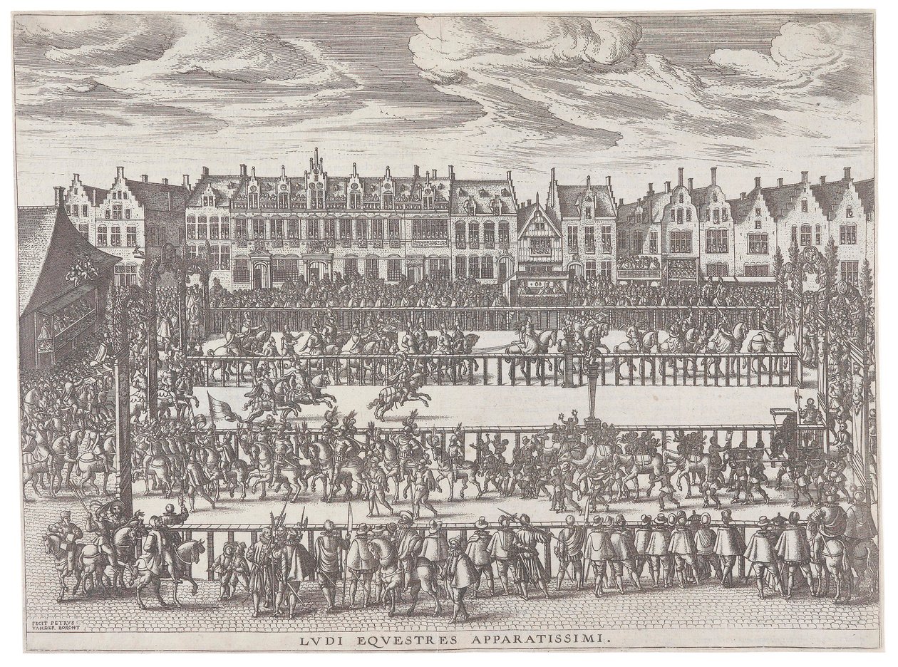 Ludi Equestres Apparatissimi de Peter van der Borcht