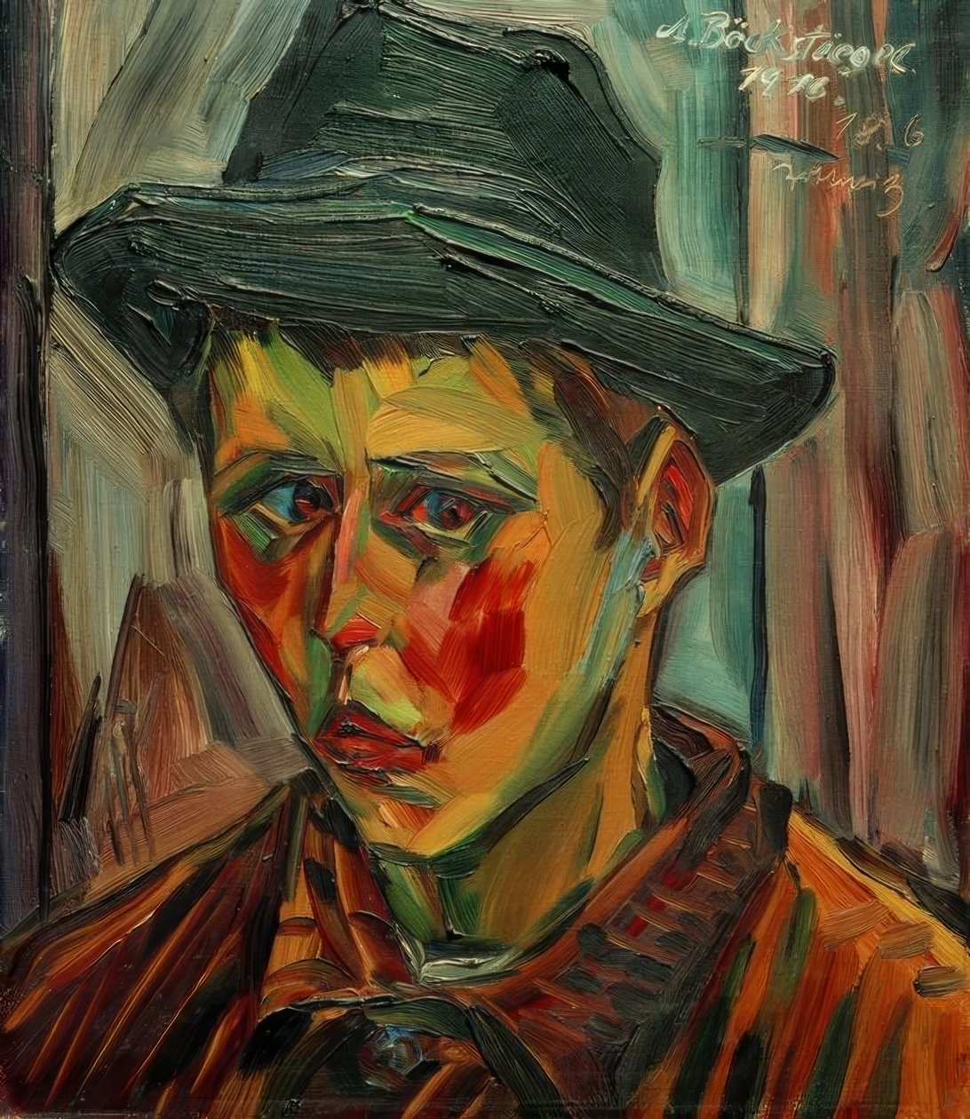 Cabeza de un Niño de Peter August Böckstiegel