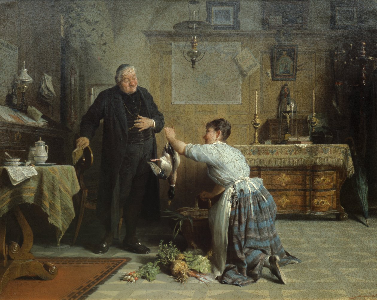 La cena de los sacerdotes de Peter Baumgartner