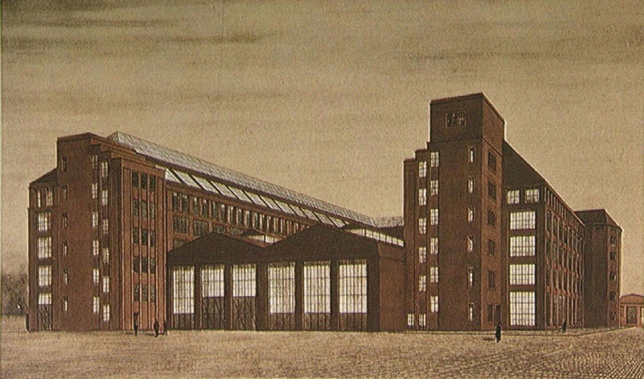 Fábrica de Alta Tensión de AEG, Berlín de Peter Behrens