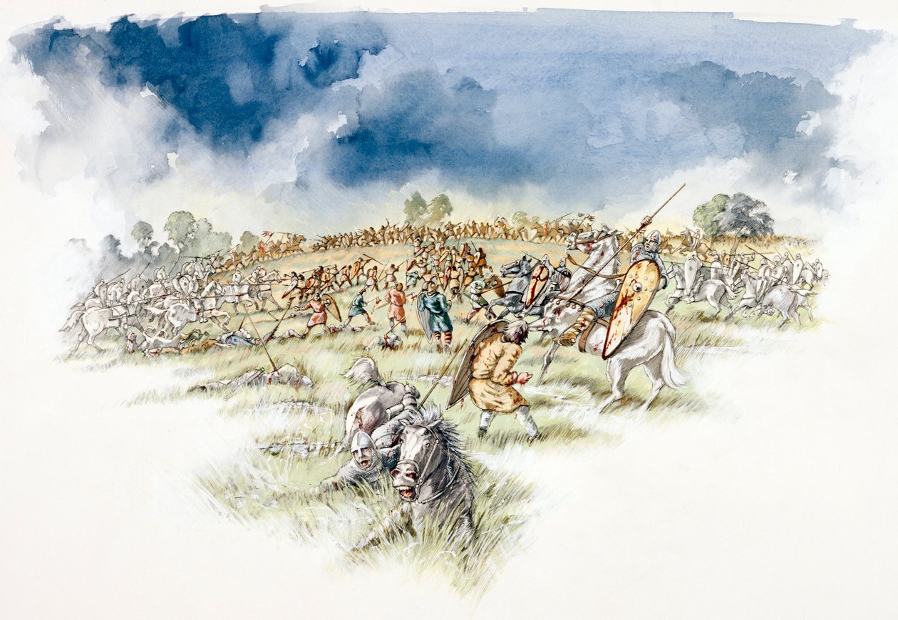 Batalla de Hastings, 1066 de Peter Dunn