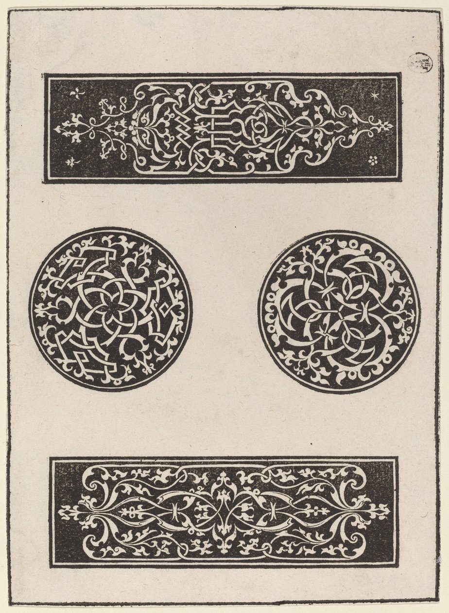 Paneles Decorativos de Peter Flötner