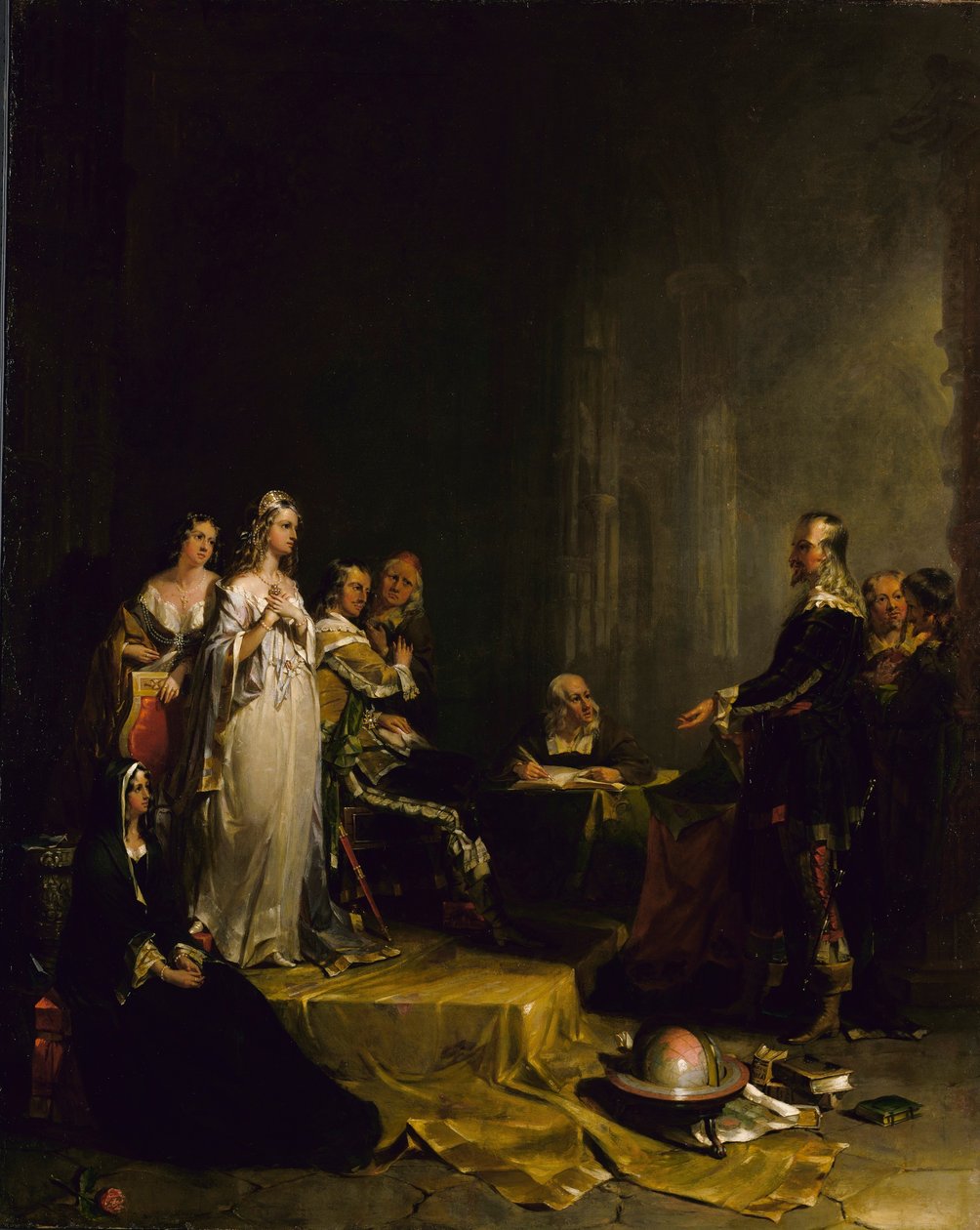 Colón ante la Reina de Peter Frederick Rothermel