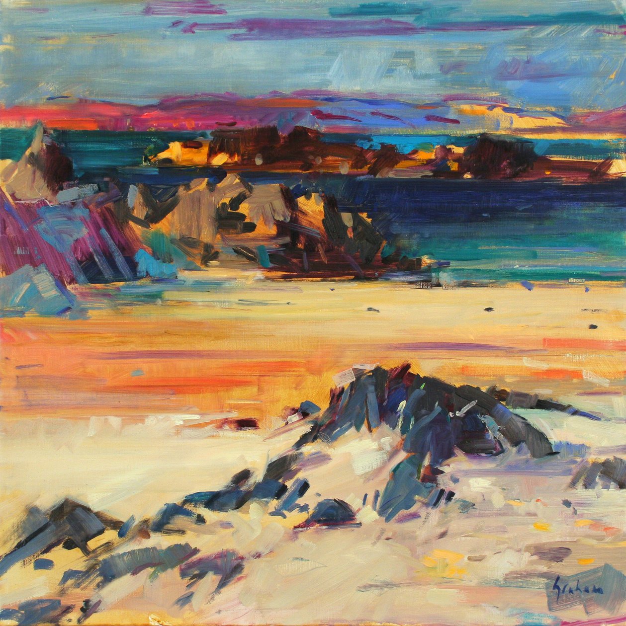 Eilean Rabach, 2012 de Peter Graham (Contemporary)