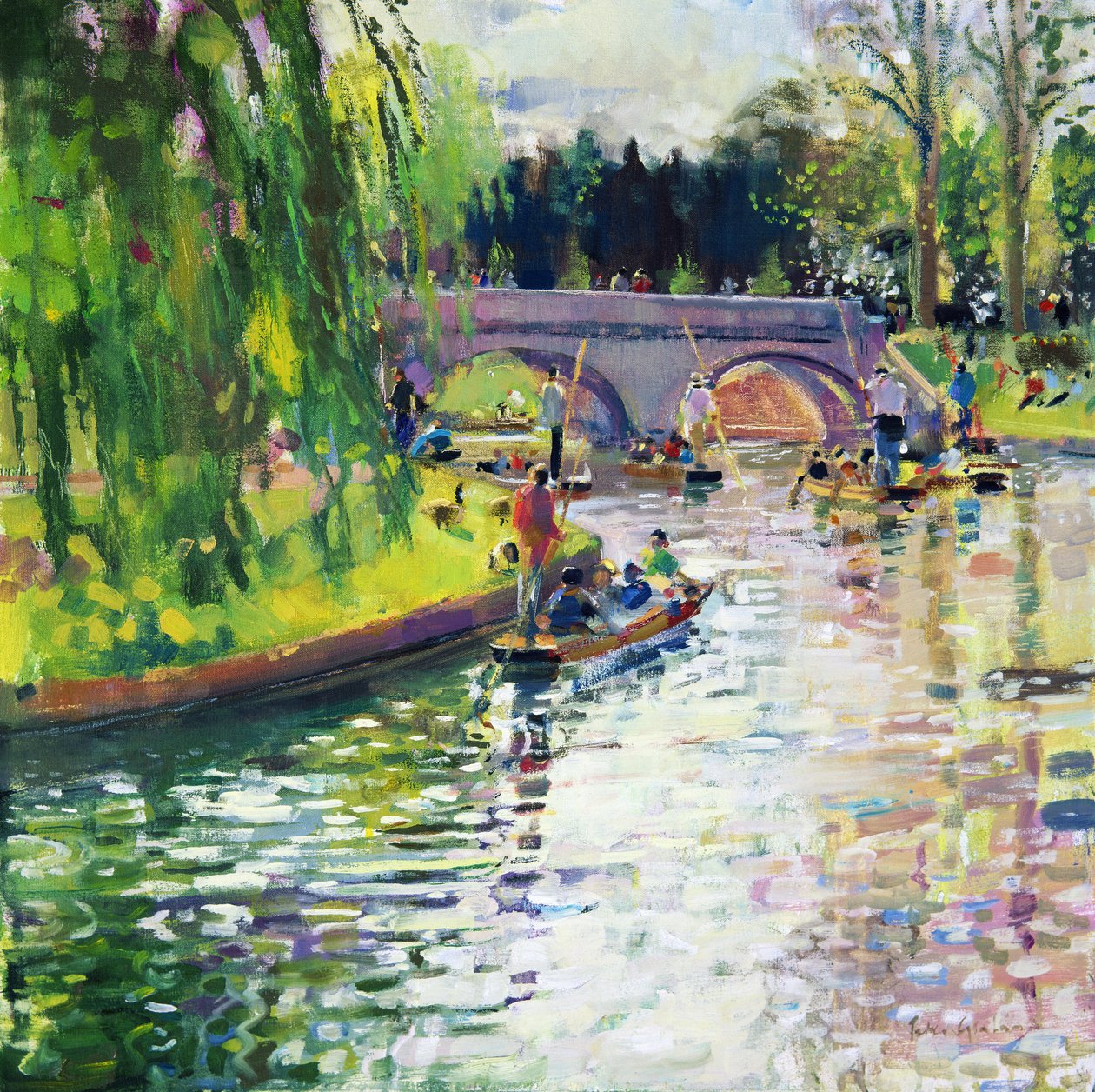 Verano verde alegre de Peter Graham (Contemporary)