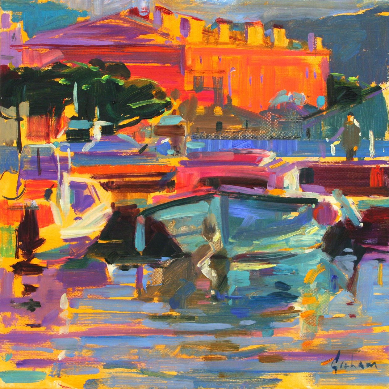 El barco dormir, 2012 de Peter Graham (Contemporary)