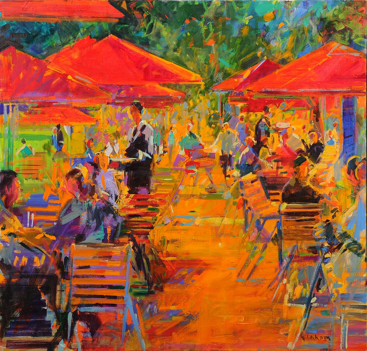 Le Jardin des Tuileries de Peter Graham (Contemporary)