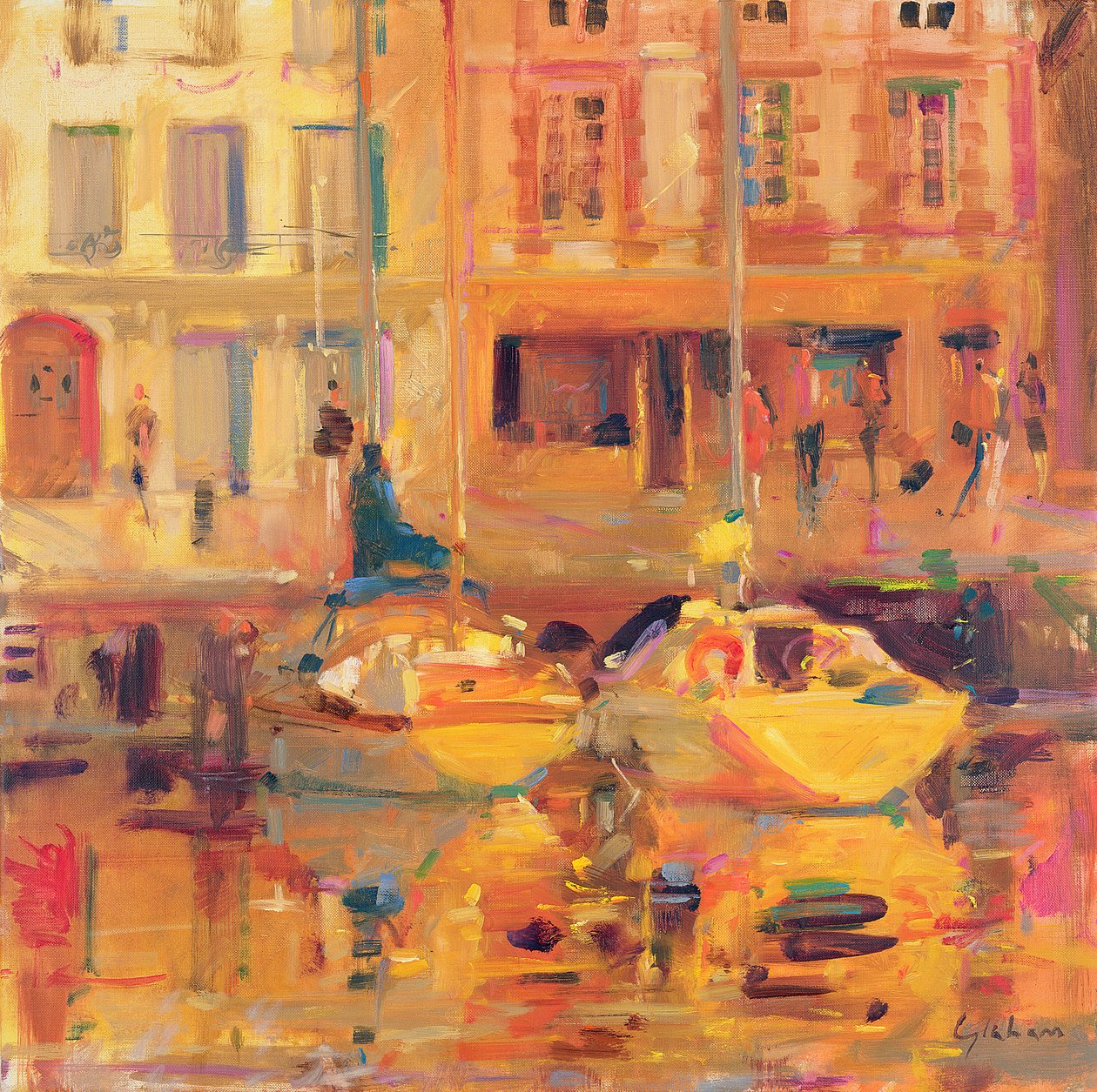 Los dos barcos de Peter Graham (Contemporary)