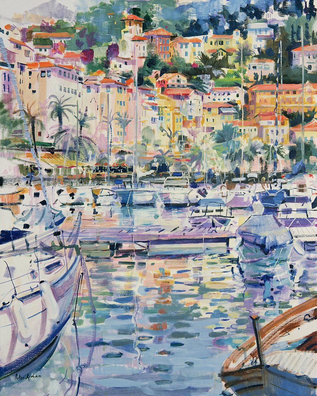 Yates de la Riviera de Peter Graham (Contemporary)