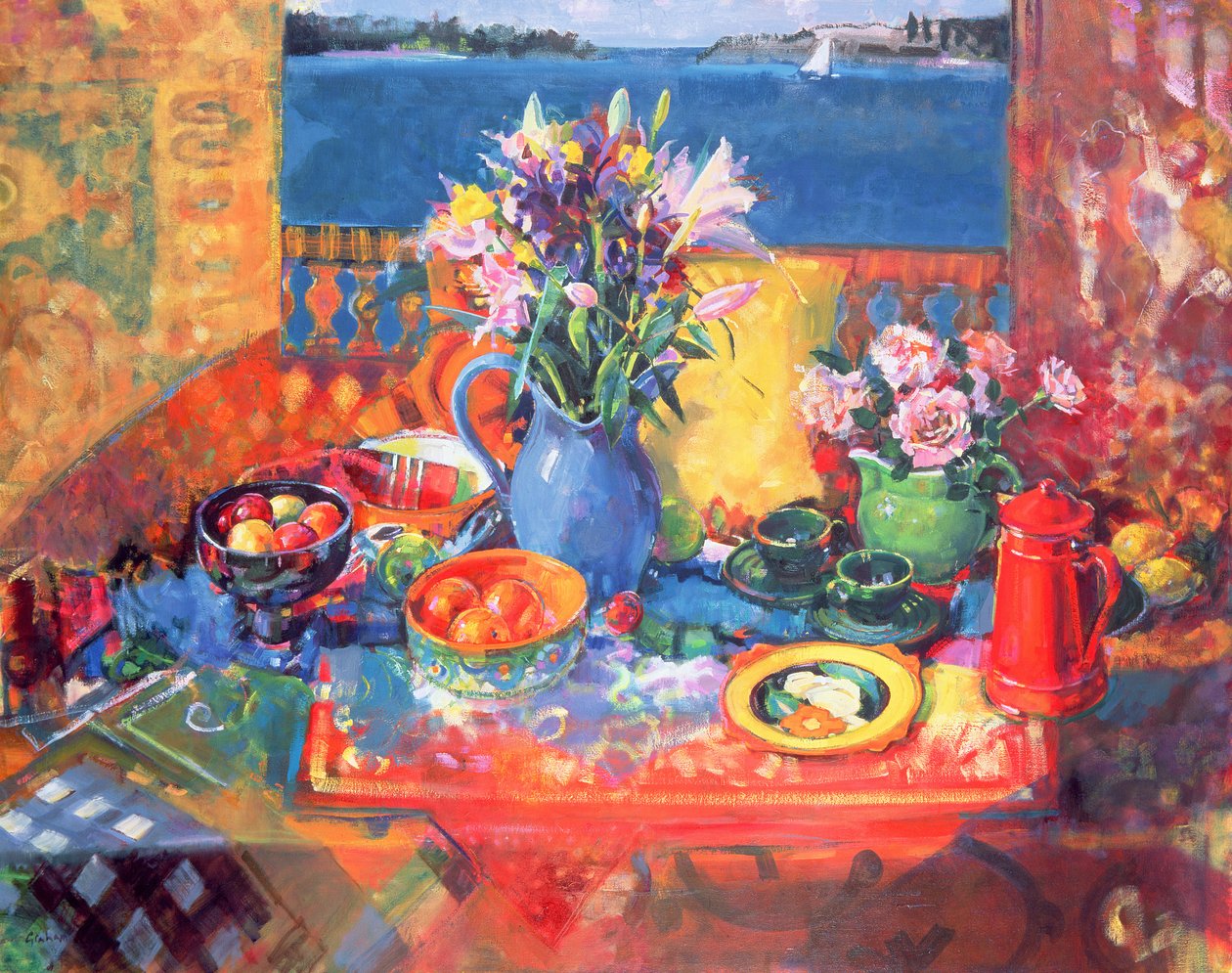 La Mesa del Balcón de Peter Graham (Contemporary)