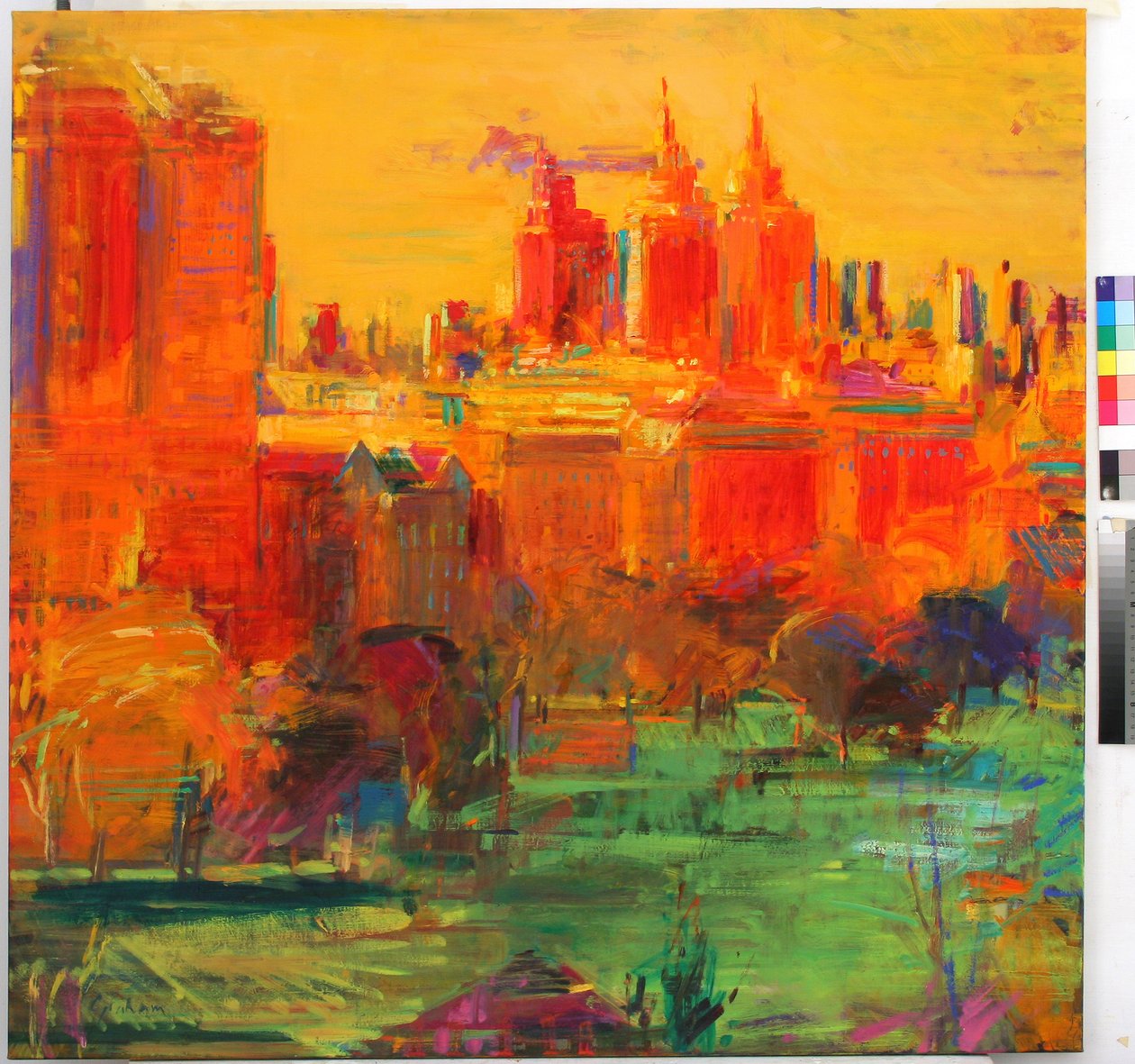 El Upper West Side, 2011 de Peter Graham (Contemporary)