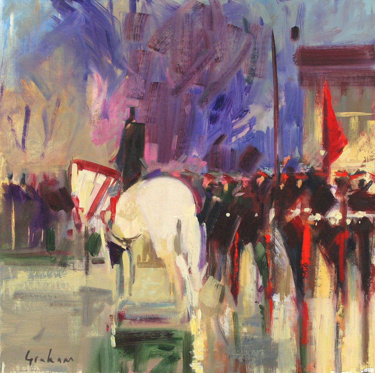 El caballo de guerra, Sandhurst de Peter Graham (Contemporary)