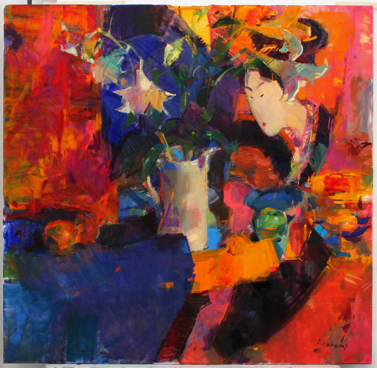 Lirios Blancos de Peter Graham (Contemporary)