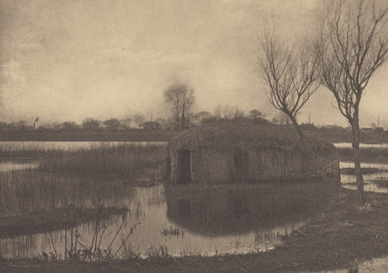 Un cobertizo para barcos Reed de Peter Henry Emerson
