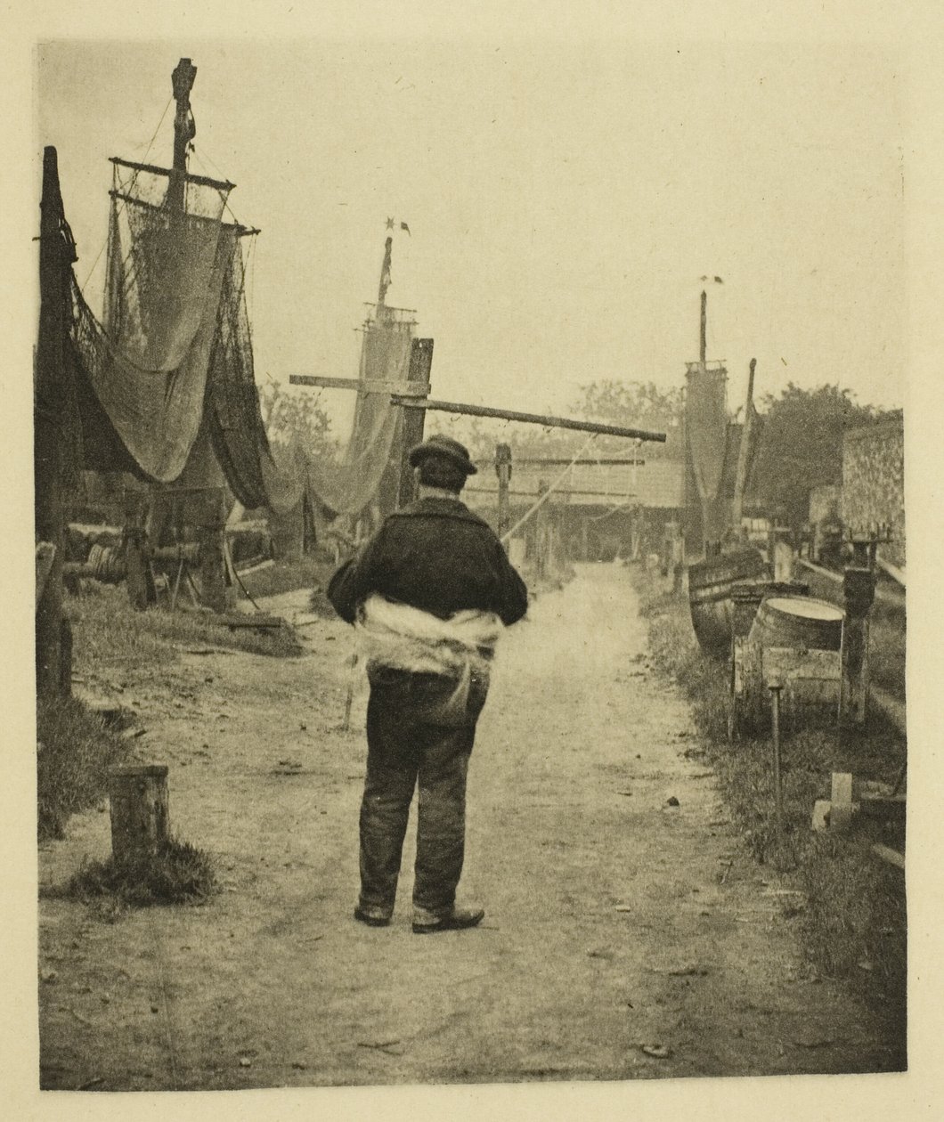 Una cuerda caminando de Peter Henry Emerson