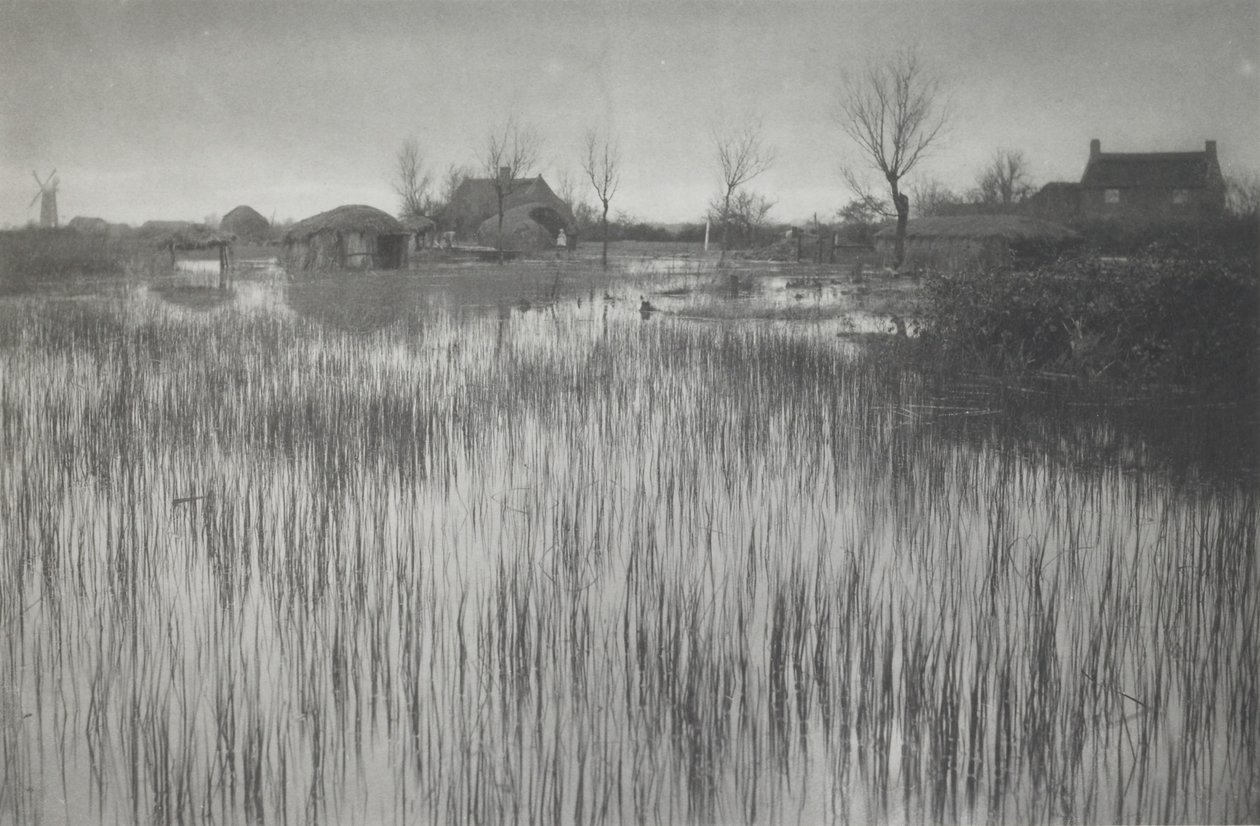 Una orilla rústica de Peter Henry Emerson