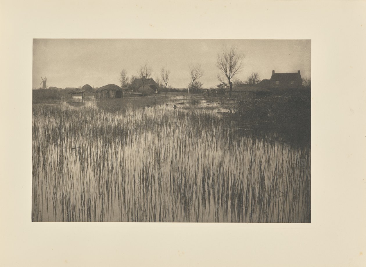 Una orilla rústica de Peter Henry Emerson