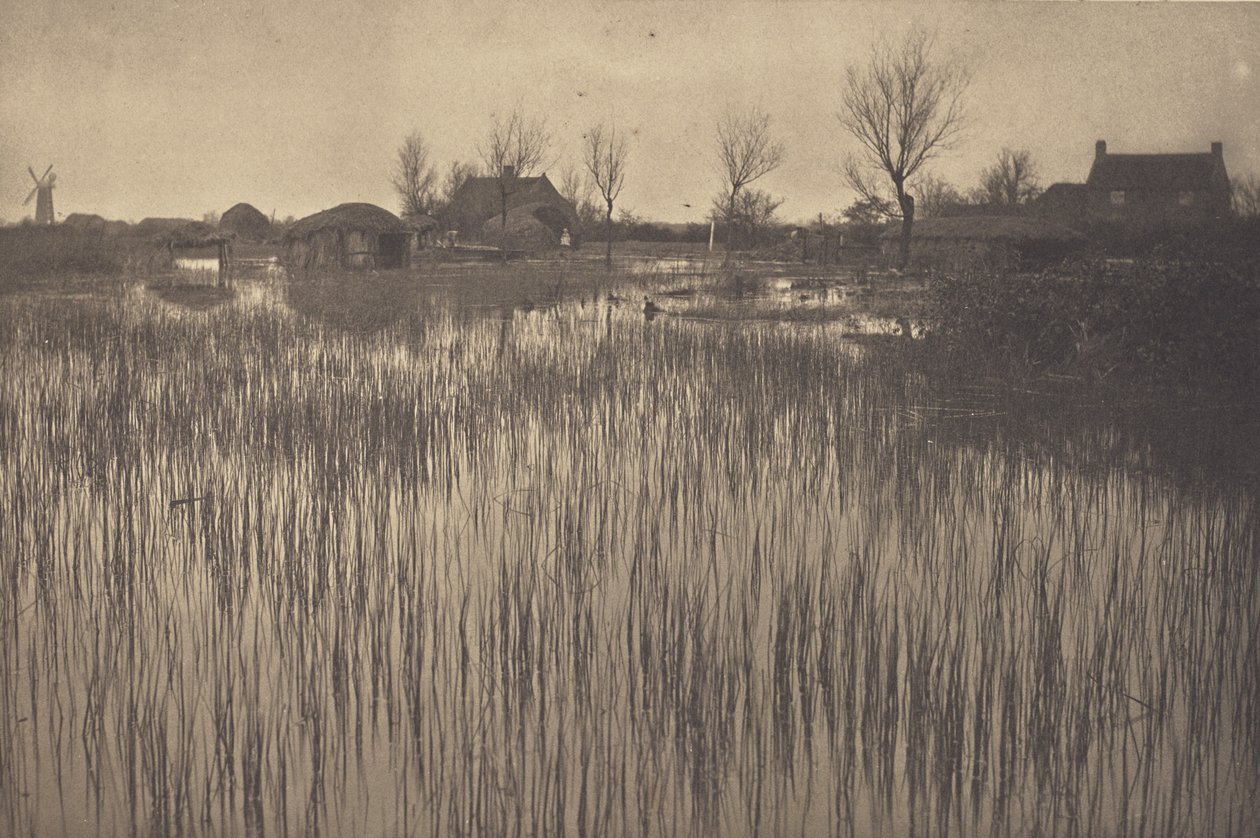 Una orilla rústica de Peter Henry Emerson