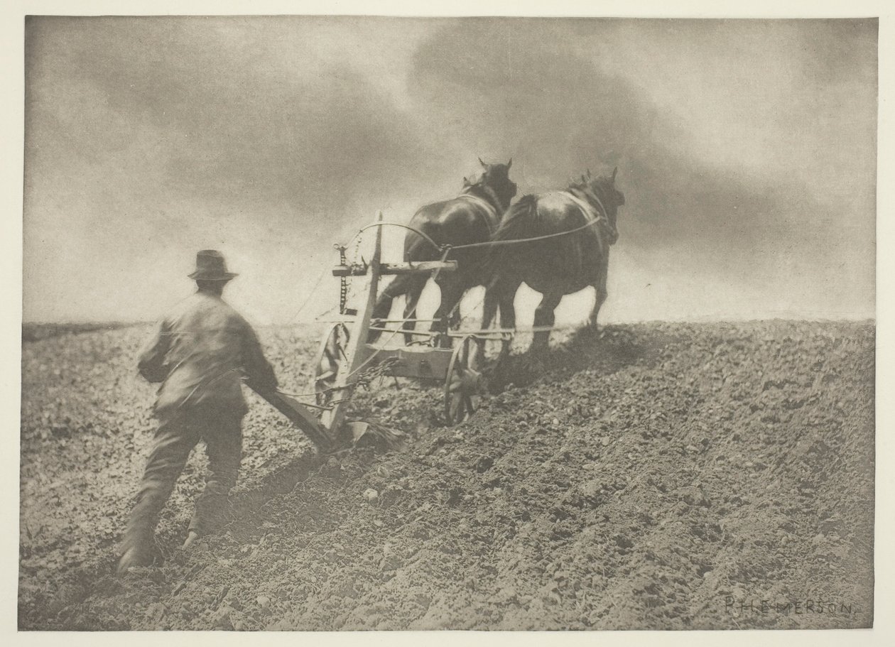 Un tirón fuerte, (Suffolk) de Peter Henry Emerson