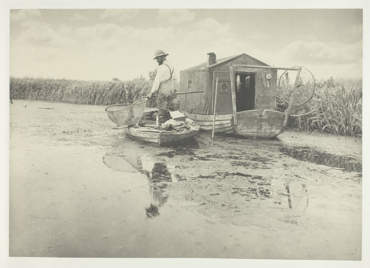 El hogar de un anguilero de Peter Henry Emerson