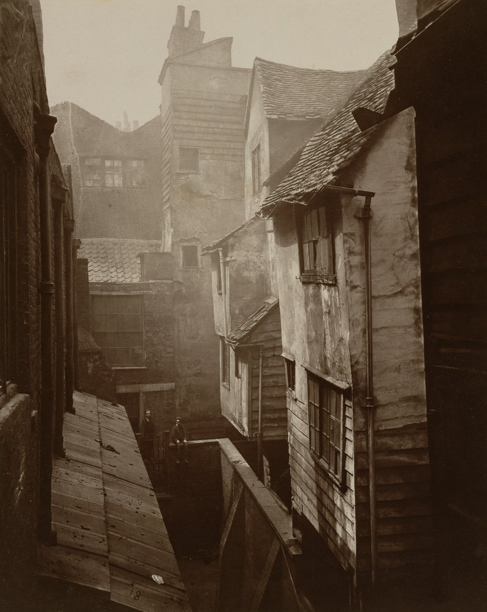 Feria de telas, Smithfield c.1875 de Peter Henry Emerson
