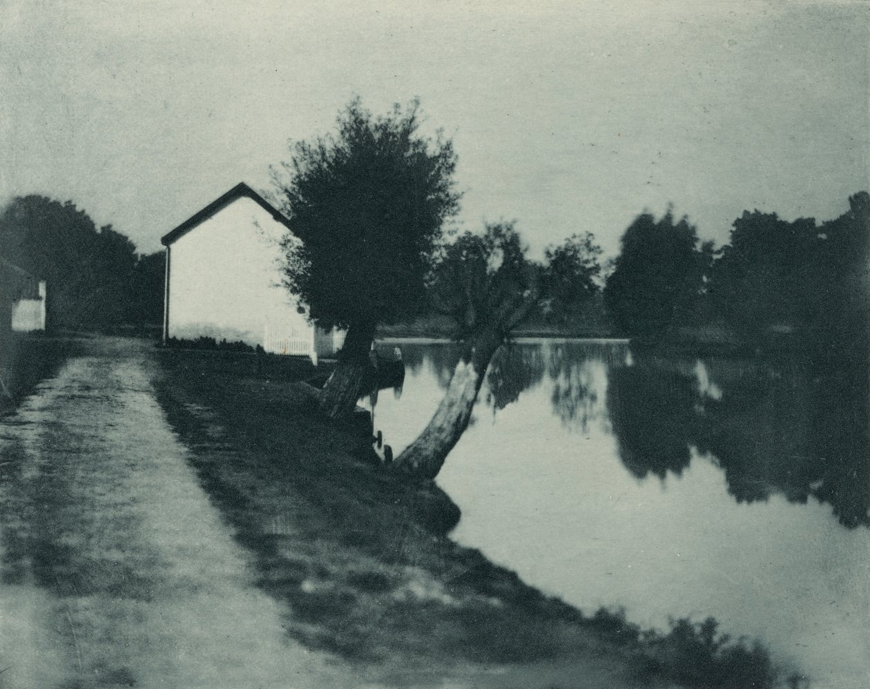 El río a la luz de la luna de Peter Henry Emerson