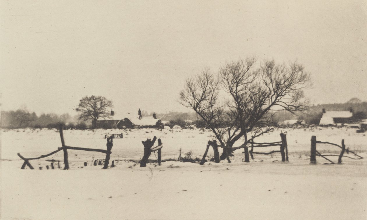 Los pantanos nevados de Peter Henry Emerson