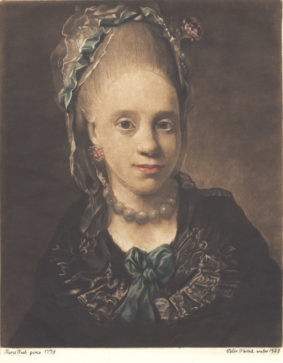 Retrato de dama de Peter Vilhelm Ilsted