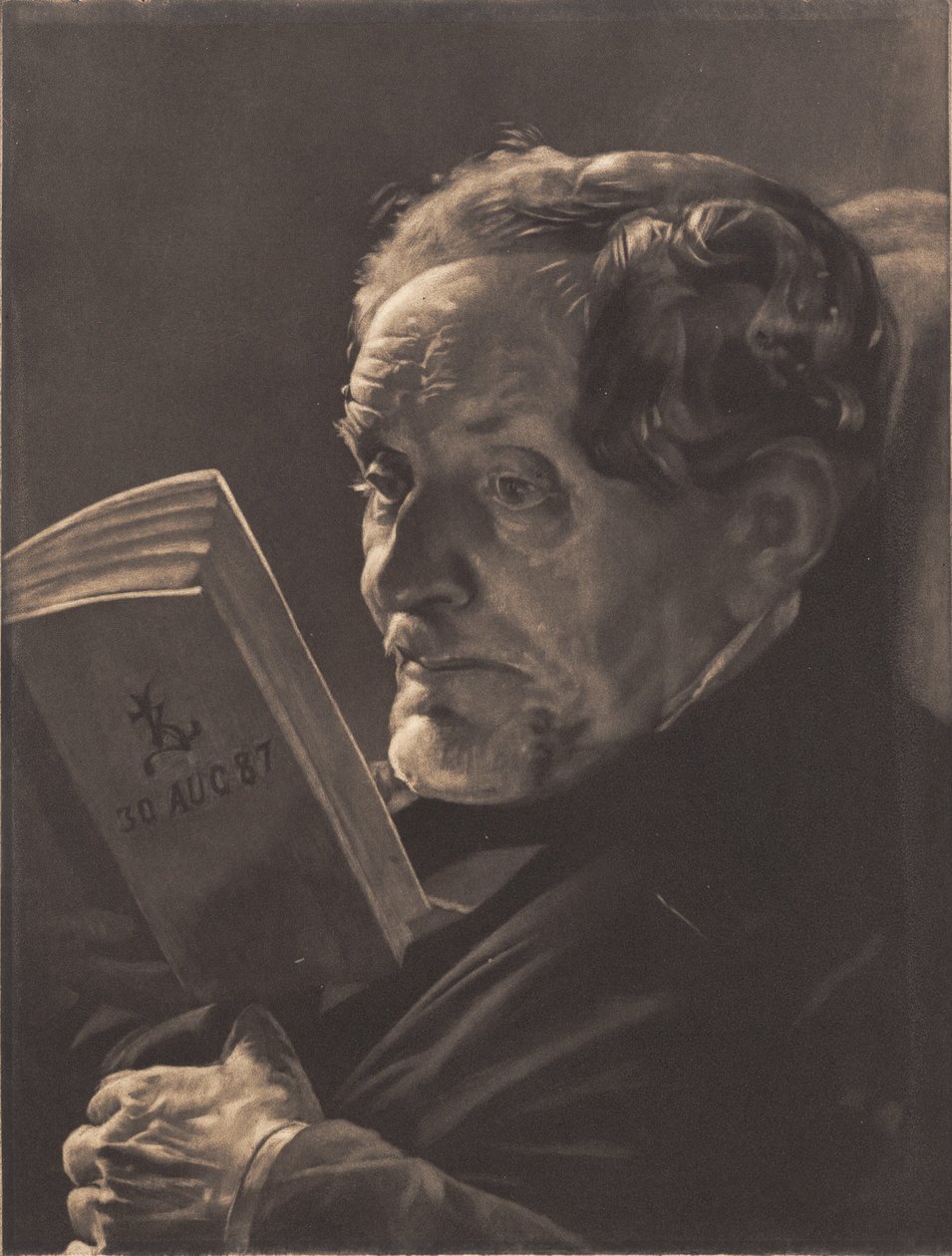 Overlæge C. V. Zahrtmann de Peter Vilhelm Ilsted