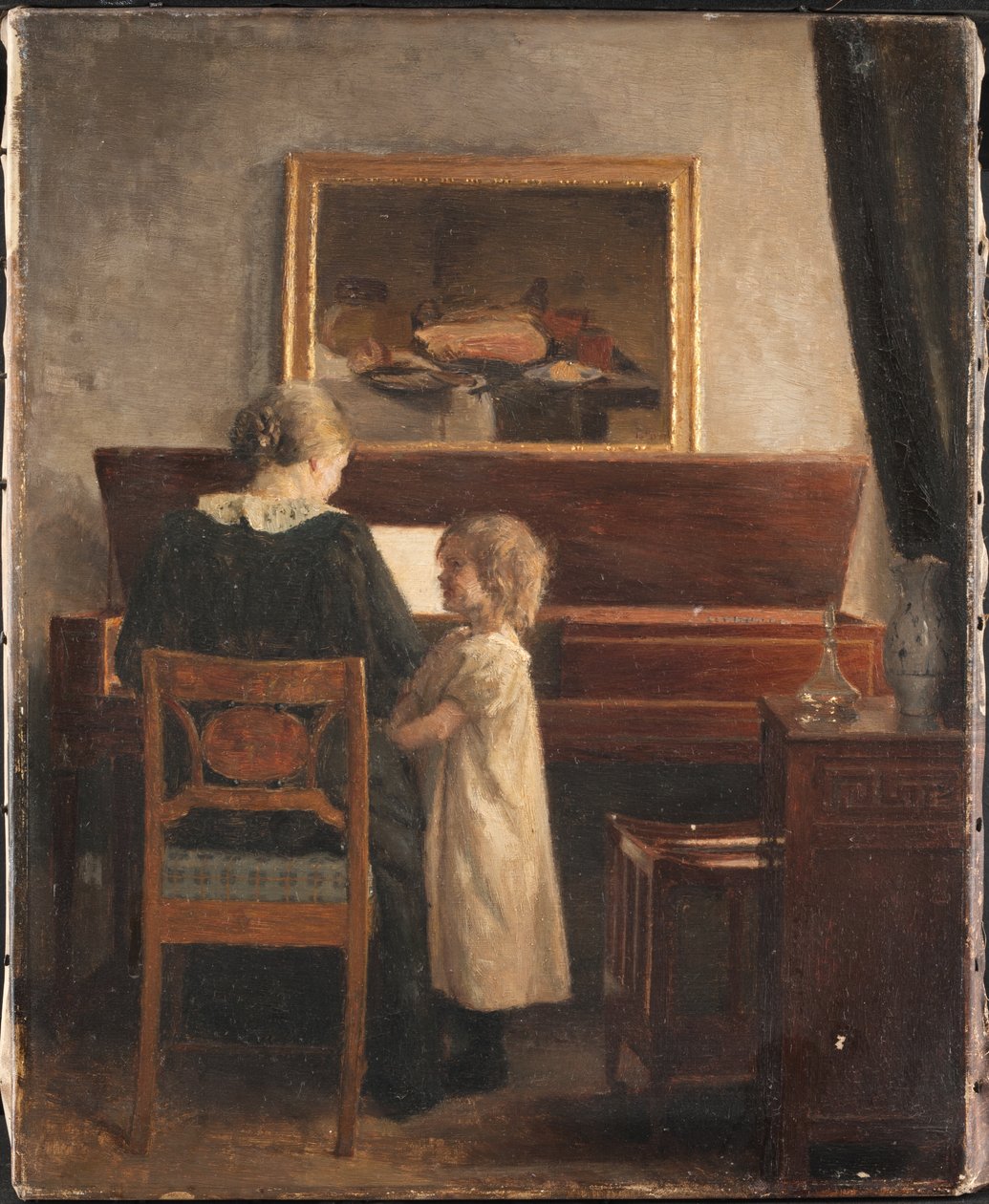 En el piano de Peter Vilhelm Ilsted