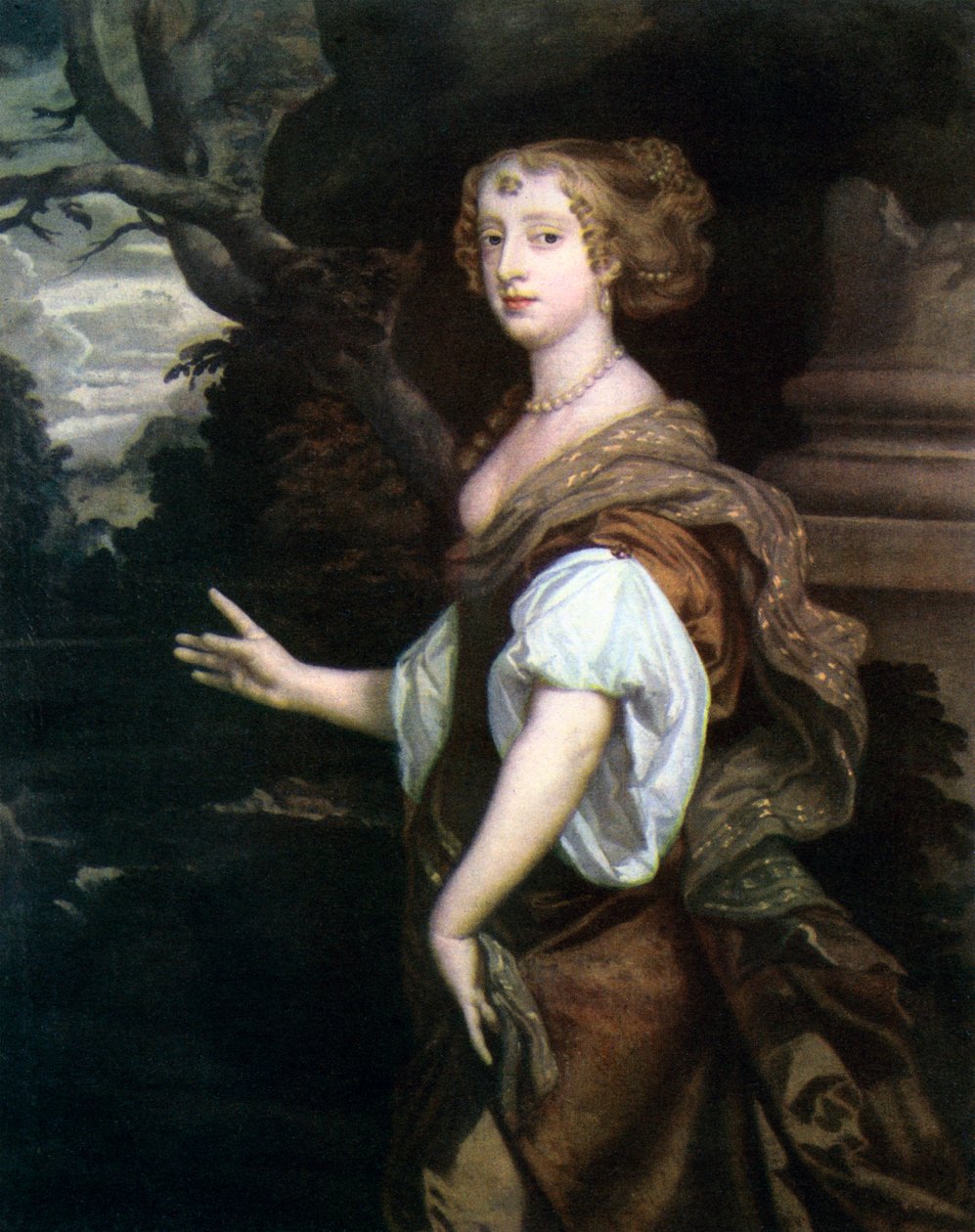 Elizabeth Wriothesley, Condesa de Northumberland de Peter Lely