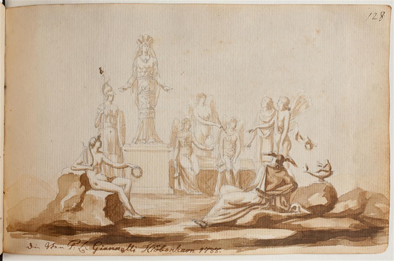 Alegoría con figuras de Peter Leonhard Gianelli