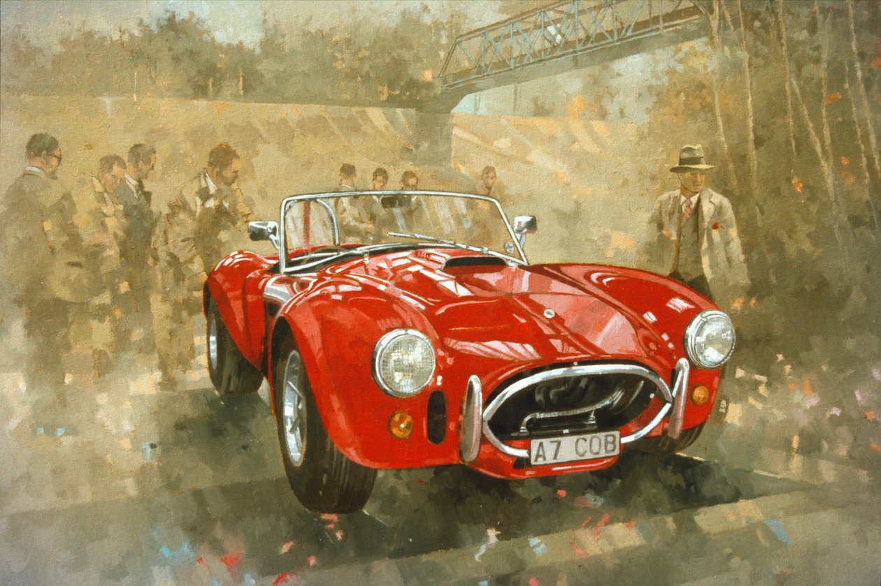 Cobra en Brooklands de Peter Miller