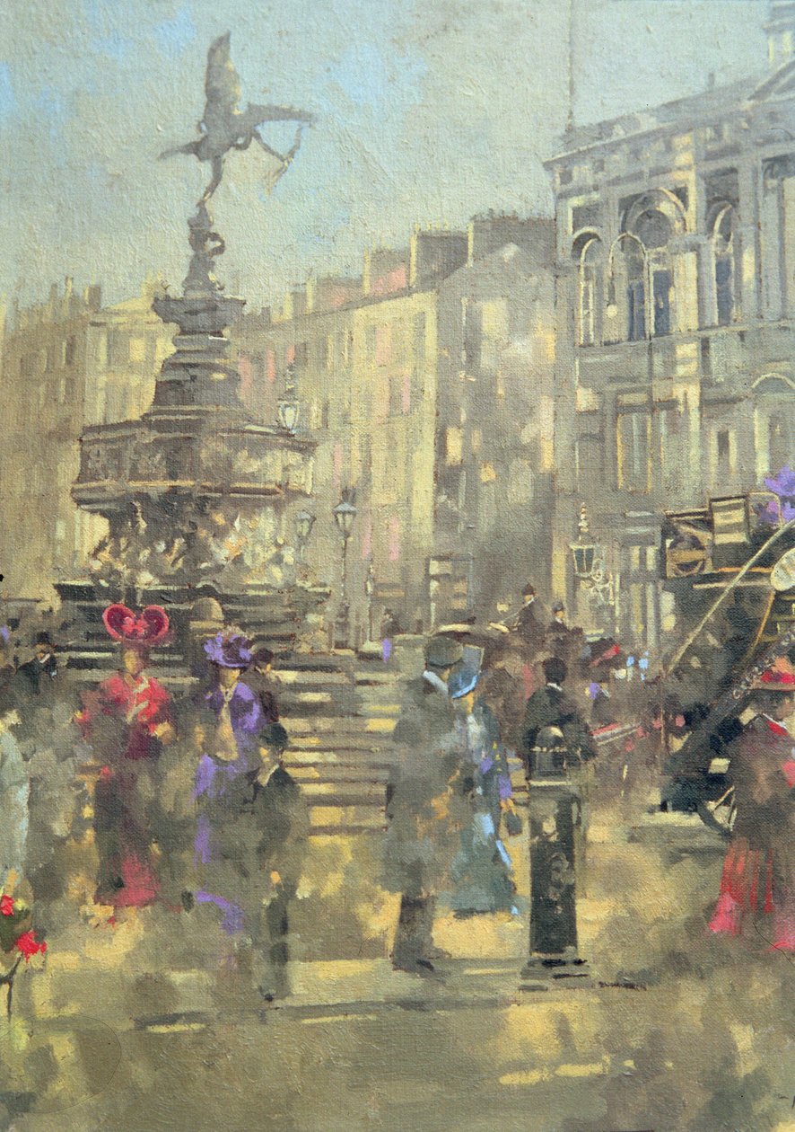 Piccadilly Circus c.1890 de Peter Miller