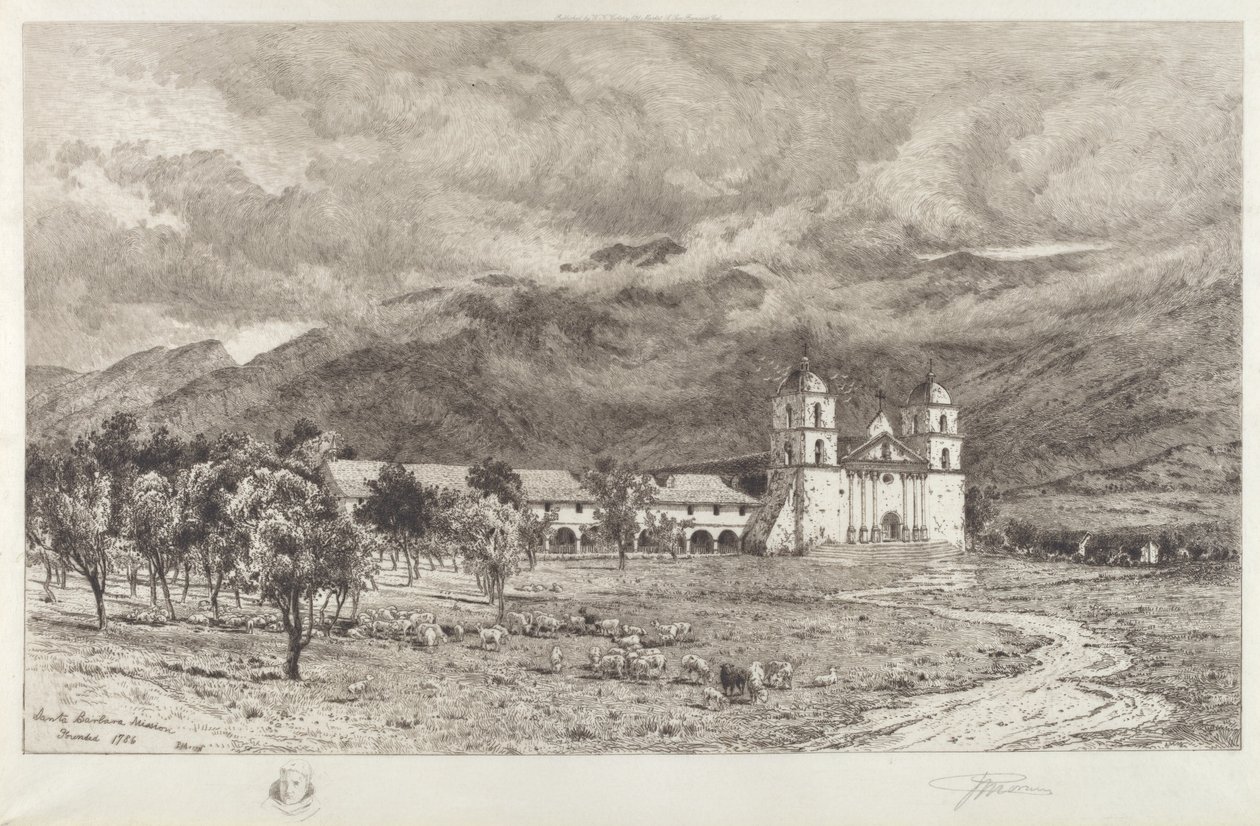 Misión de Santa Bárbara de Peter Moran
