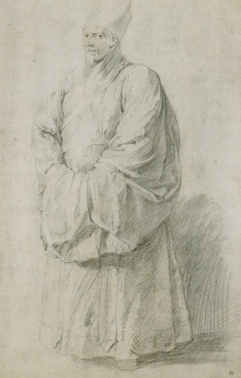 Un Misionero Jesuita en Traje Chino de Peter Paul Rubens