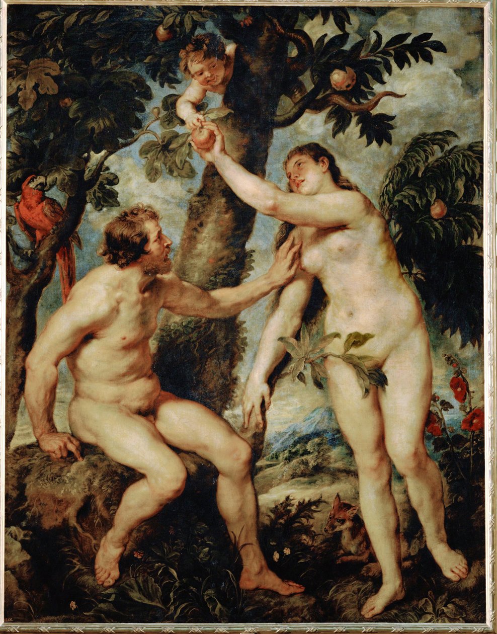 Adán y Eva de Peter Paul Rubens