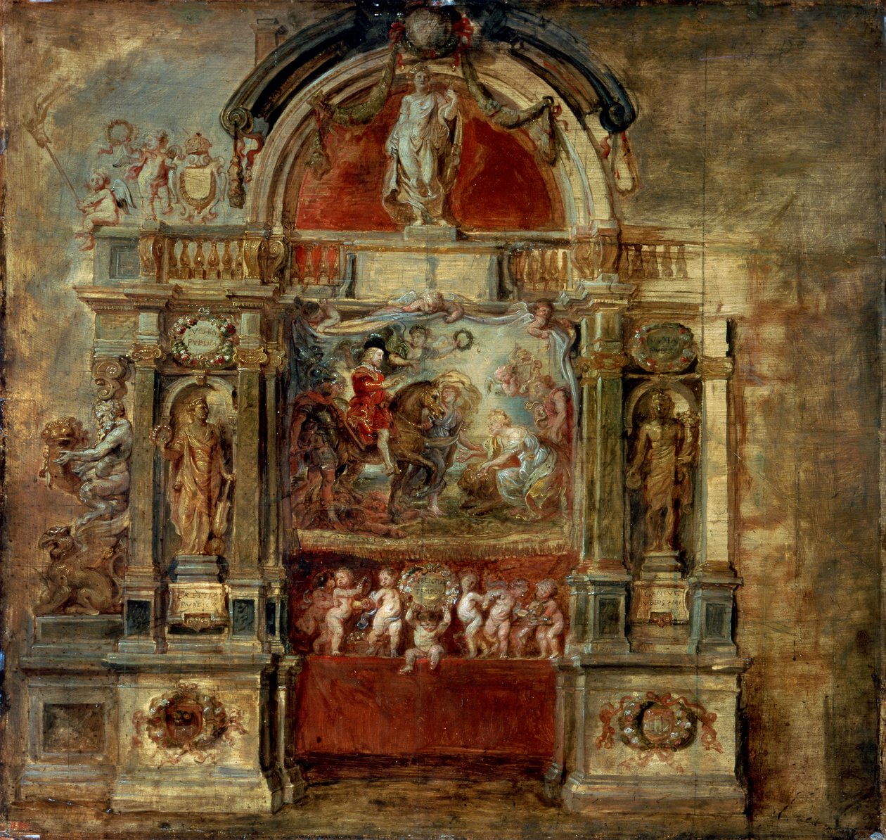 Llegada del Príncipe Fernando de Peter Paul Rubens