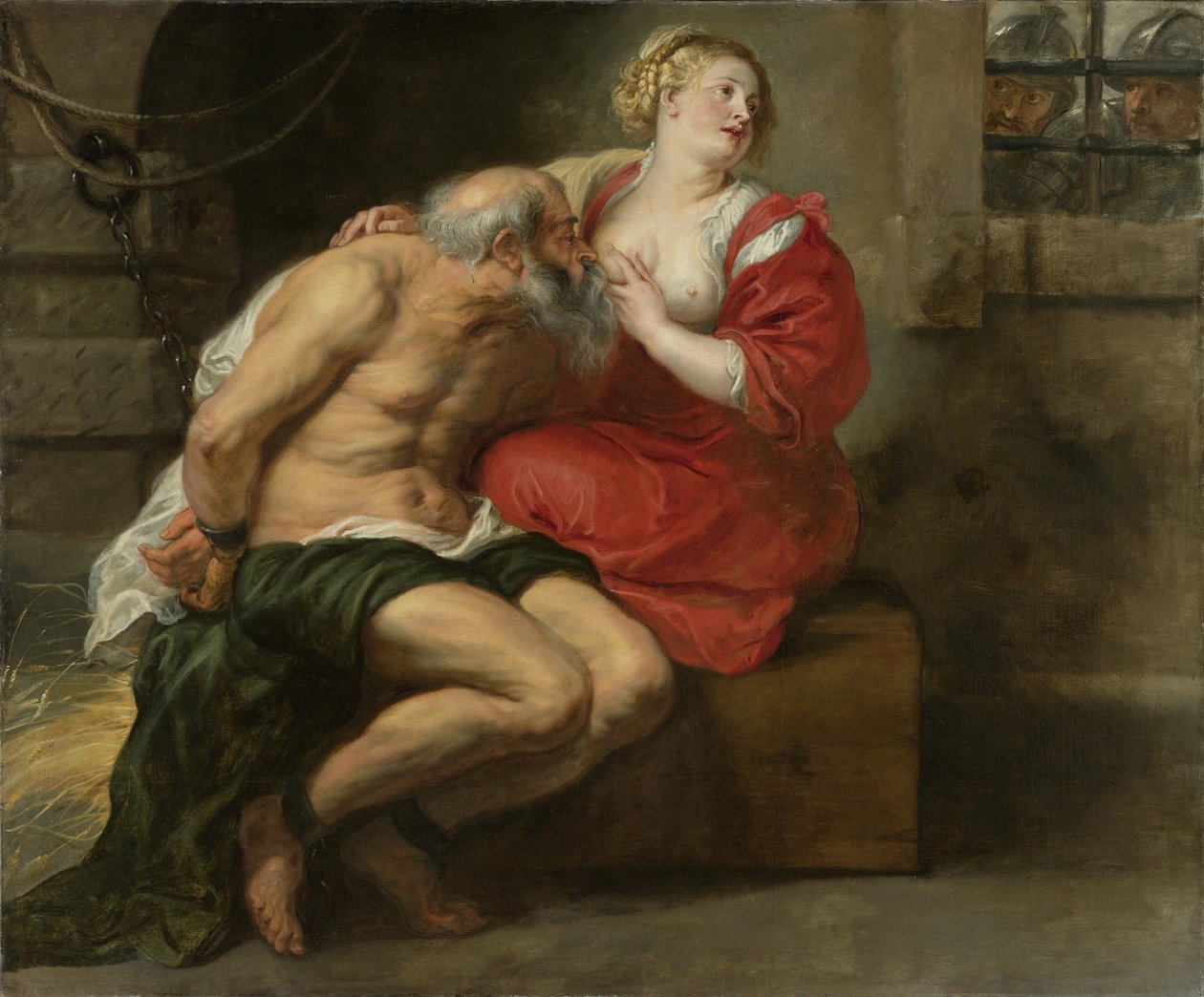 Cimón y Pero, c.1630 de Peter Paul Rubens